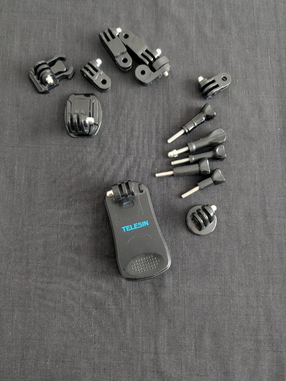 GoPro Black Mounting SCREWS SUN VISOR CLIP ETC